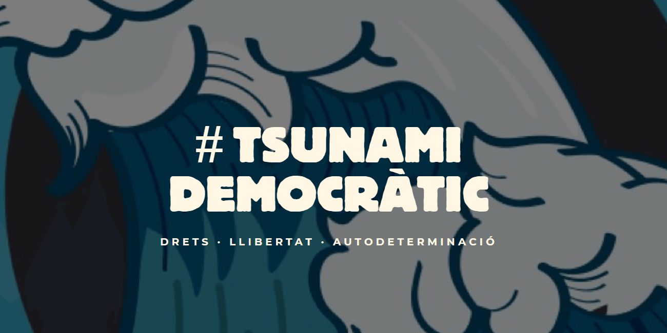 Cierran la web de Tsunami Democràtic pero se puede seguir accediendo