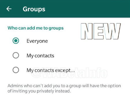 Imagen - WhatsApp permitirá configurar quién te puede añadir a un grupo