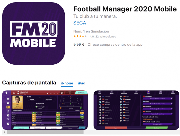 Imagen - Football Manager 2020 ya está disponible en PC, Mac, Android, iOS y Stadia