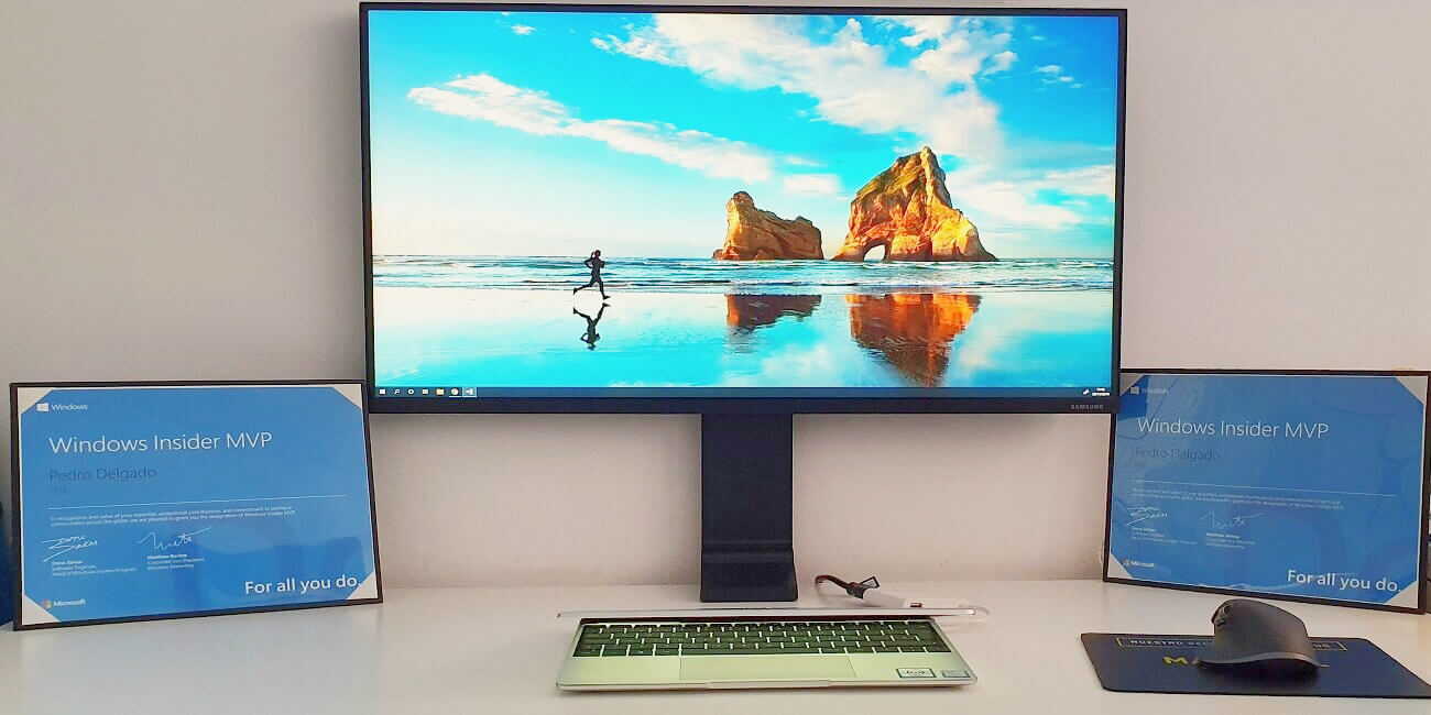 Review: Samsung Space Monitor, el monitor 4K que no ocupa espacio en tu mesa