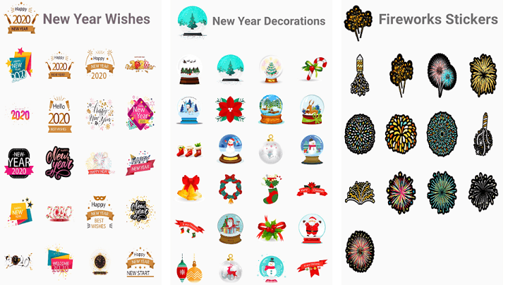 Imagen - 10 packs de stickers de Año Nuevo para WhatsApp