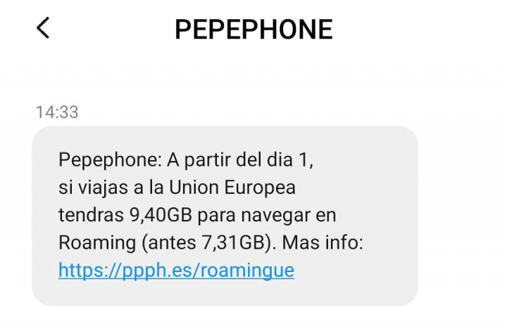 Imagen - Pepephone aumenta los datos en roaming para 2020