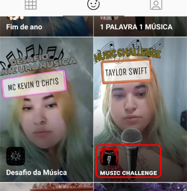 Imagen - Cómo poner el filtro &quot;Music challenge&quot; en Instagram