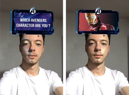 Imagen - Como activar el filtro &quot;¿Qué personaje de Los Vengadores eres?&quot; en Instagram