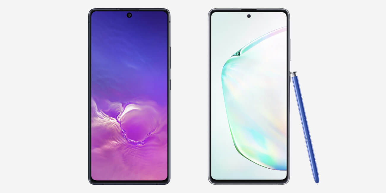 Samsung Galaxy S10 Lite y Note 10 Lite son oficiales: más asequibles y con pocas renuncias