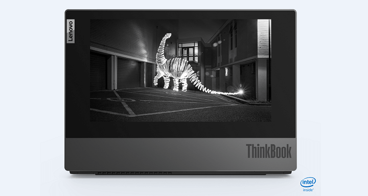 Imagen - Lenovo ThinkBook Plus, el portátil con una pantalla de tinta electrónica en su carcasa
