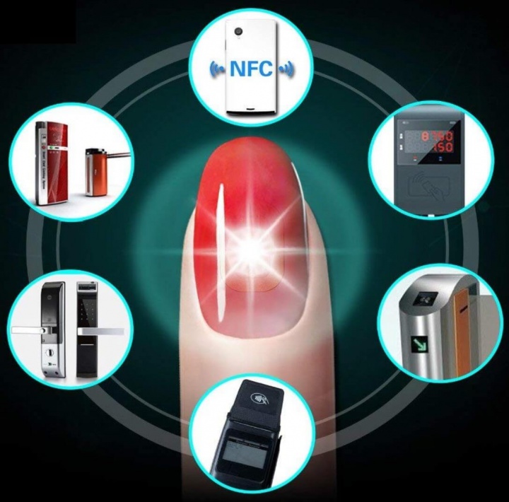 Imagen - JAKCOM N2 Smart Nail, las uñas NFC que todo el mundo puede tener
