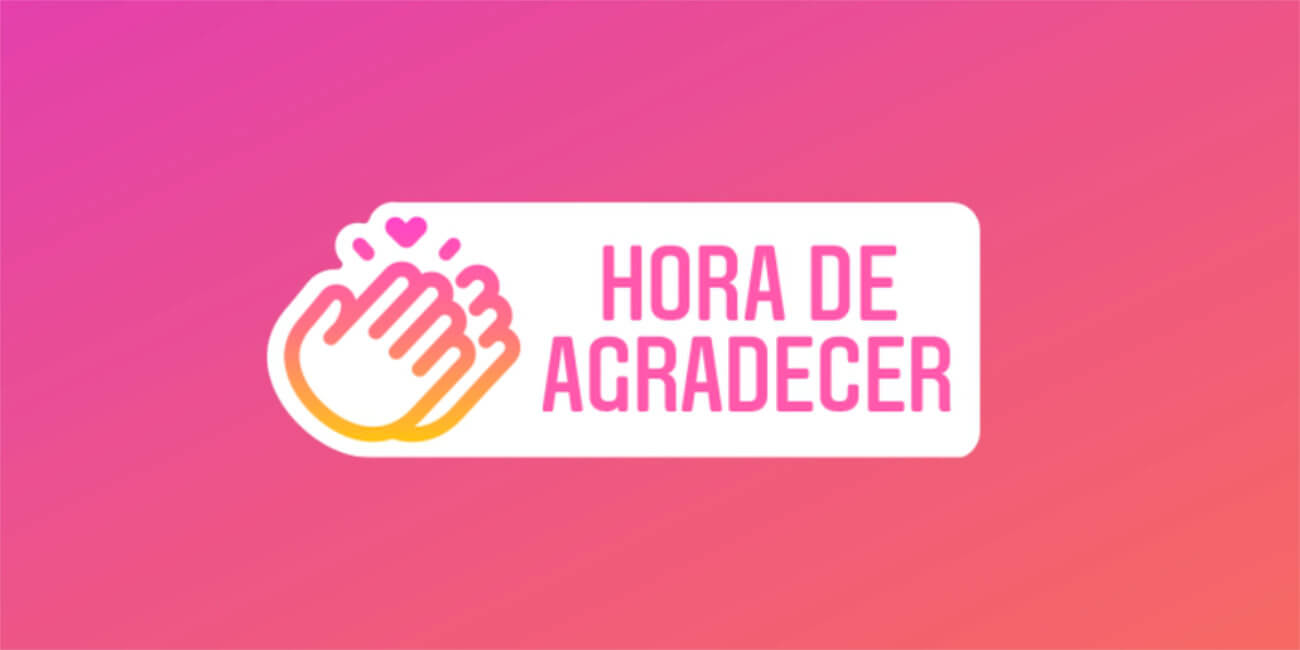  Hora de agradecer Instagram a ade un nuevo sticker