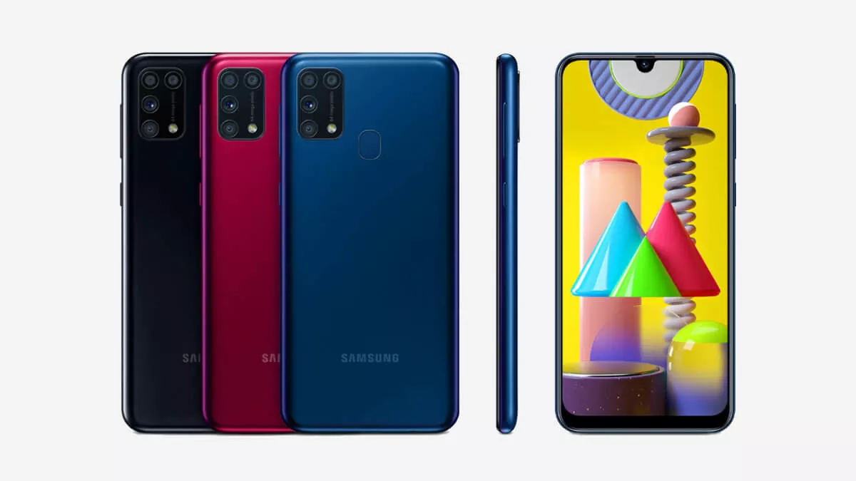 Samsung Galaxy M31: 4 cámaras, pantalla Super AMOLED y batería de 6.000 mAh por 279 euros