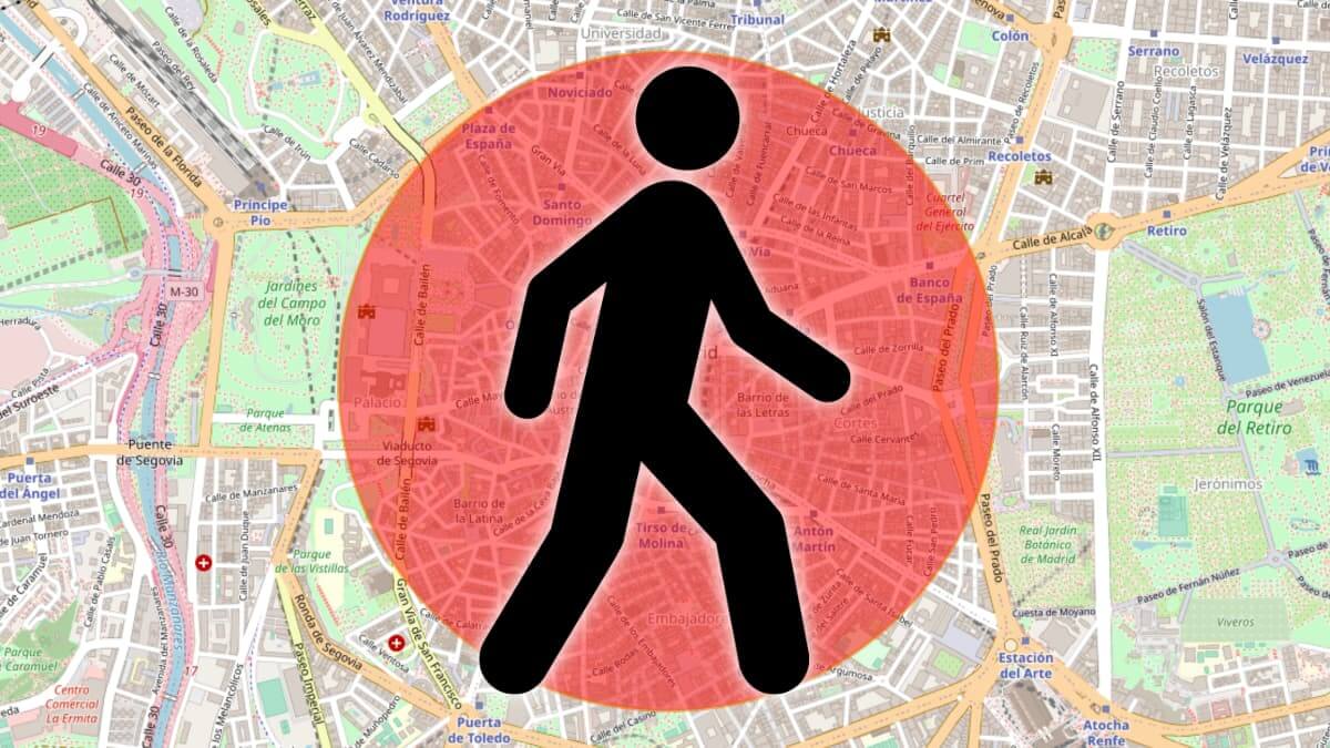 Esta web te dice cuál el paseo más largo en 1 km alrededor de tu casa