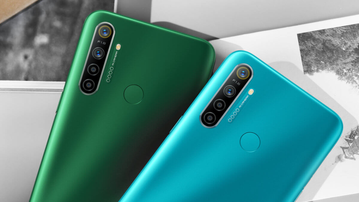 Realme 5i: 4 cámaras, batería de 5.000 mAh y resistencia a salpicaduras por solo 159 euros