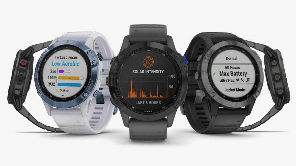 Garmin renueva sus relojes deportivos con carga solar y semanas de autonomía