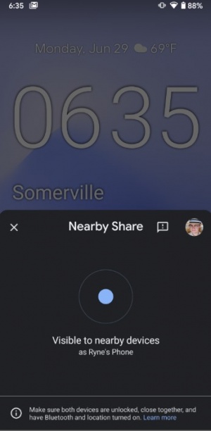 Imagen - Nearby Sharing de Android ya está en pruebas