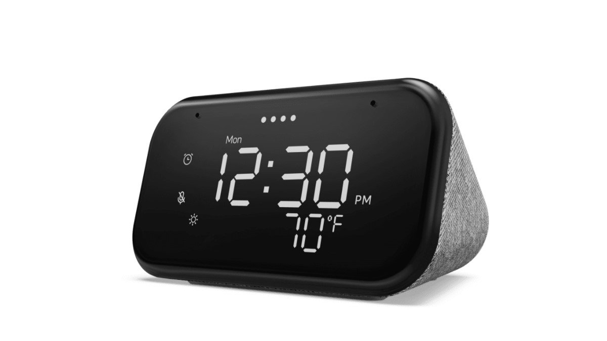 Lenovo Smart Clock Essential: altavoz con Google Assistant y diseño de reloj despertador
