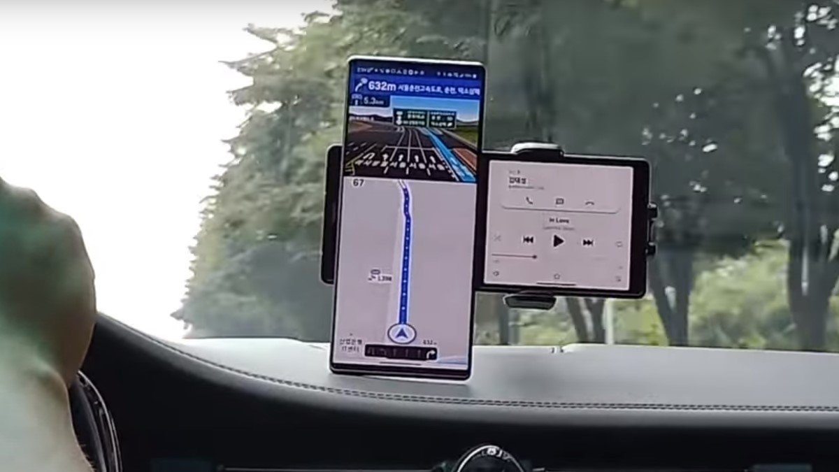 Así es la sorprendente pantalla secundaria horizontal del LG Wing