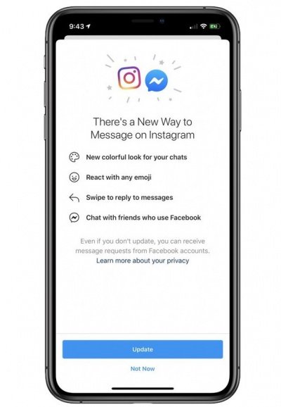 Imagen - Instagram y Facebook Messenger unifican los mensajes