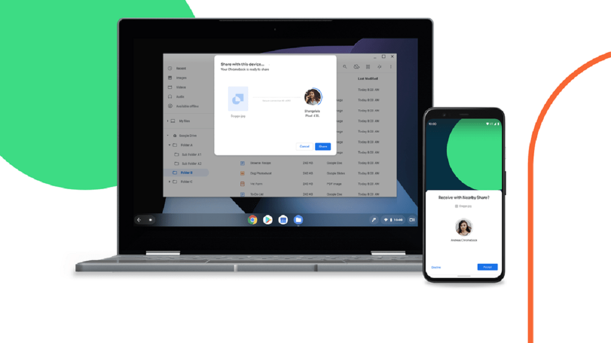 Nearby Share, el AirDrop de Google, ya está disponible