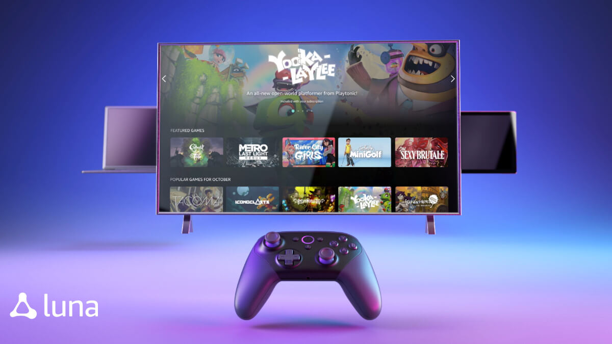 Amazon Luna es el servicio de gaming en streaming que busca competir con Stadia y xCloud