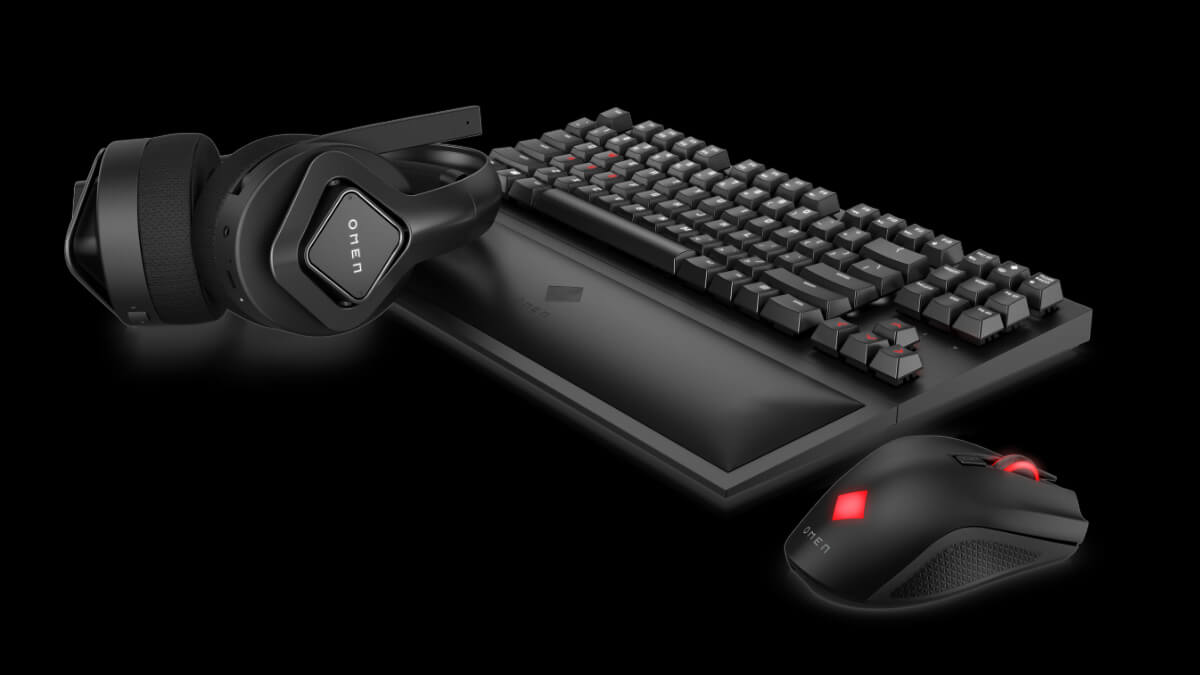 Gaming inalámbrico con baja latencia: así es la nueva gama de accesorios HP OMEN
