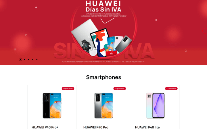 Imagen - Huawei celebra los Días sin IVA: mejores ofertas