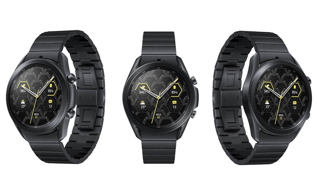 samsung galaxy watch active 3 titanium