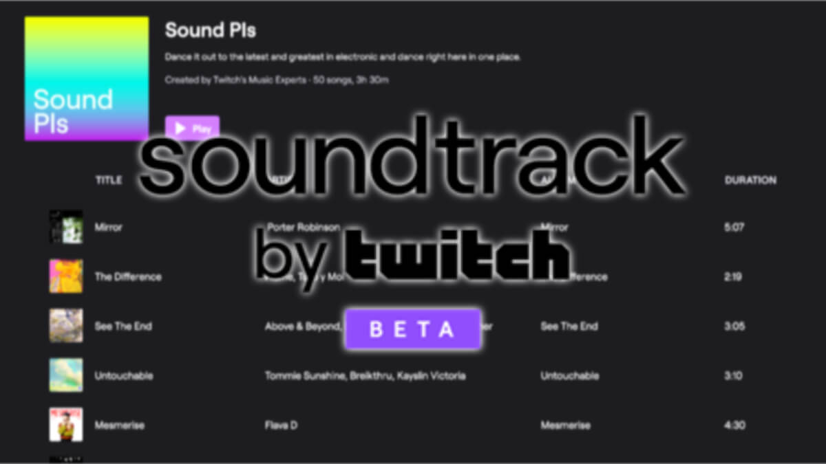 Soundtrack by twitch не запускается на windows 10