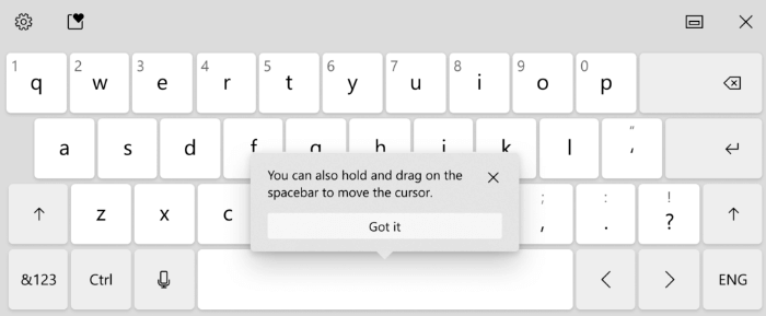 Imagen - Windows 10 añadirá un teclado táctil con GIFs y emojis