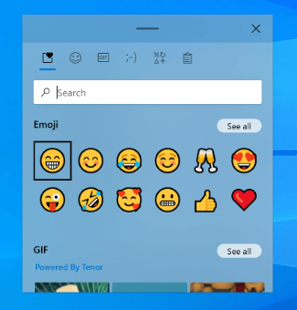 Imagen - Windows 10 añadirá un teclado táctil con GIFs y emojis