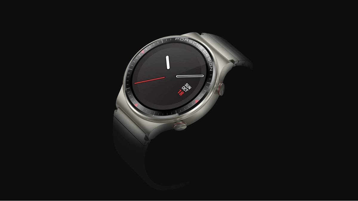 Huawei Watch GT 2 Porsche Design, un reloj con cuerpo de titanio y cristal de zafiro