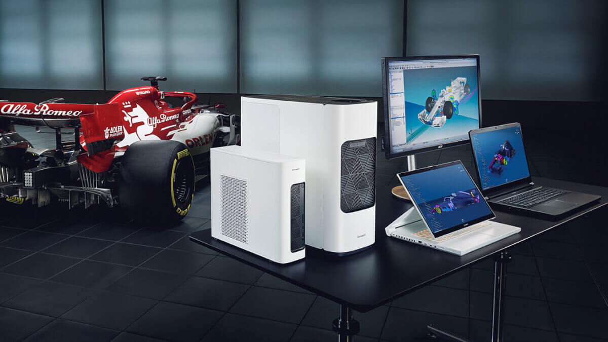 ConceptD: así aprovechan en Fórmula 1 los PCs para creadores de Acer