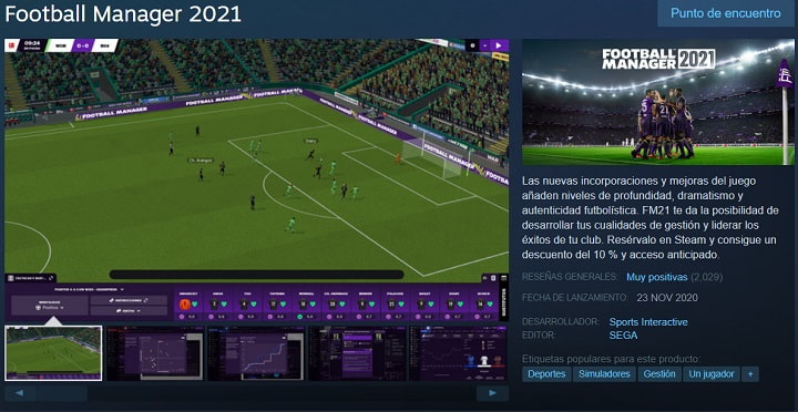 Imagen - Football Manager 2021: disponibilidad en plataformas