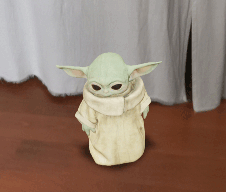 Imagen - Cómo tener un Baby Yoda 3D gracias a Google