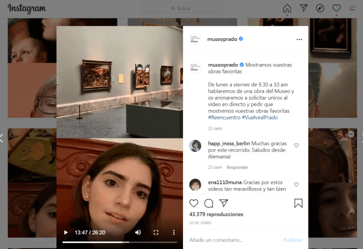 Imagen - Entrevista con Javier Sainz (Museo del Prado) sobre TikTok