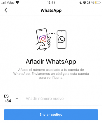Imagen - Cómo añadir en Instagram el botón para chatear en WhatsApp