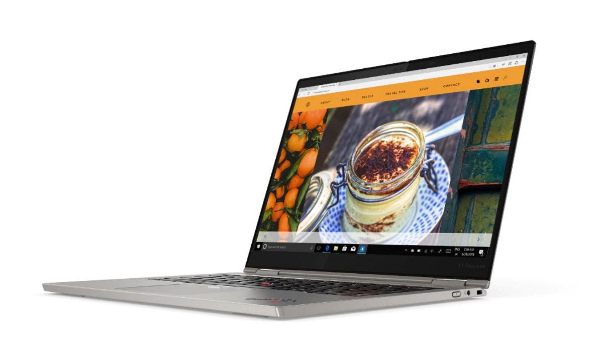 Lenovo ThinkPad X1 Titanium Yoga viene con WiFi 6 y preparado para el 5G