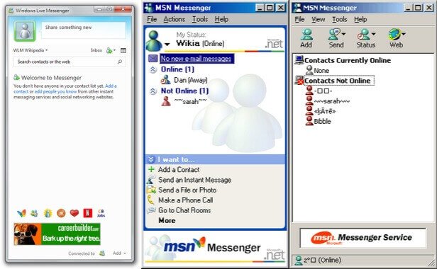 Imagen - Cuando todo era BlackBerry Messenger y MSN Messenger