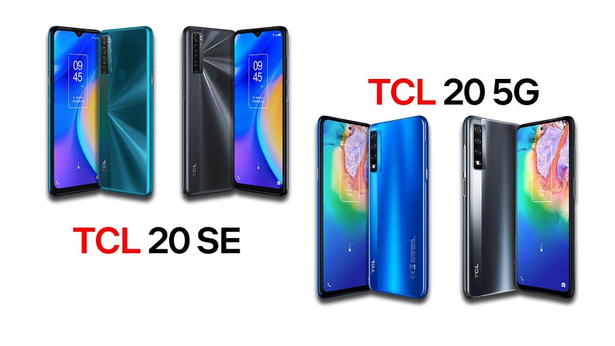 TCL 20 5G y TCL 20 SE: calidad-precio muy agresiva y buen diseño