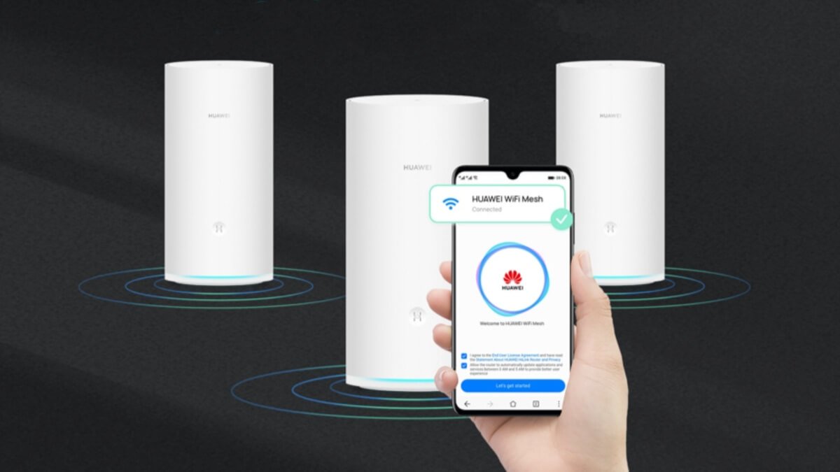 Huawei WiFi Mesh: cobertura en toda la casa con este sistema de triple banda