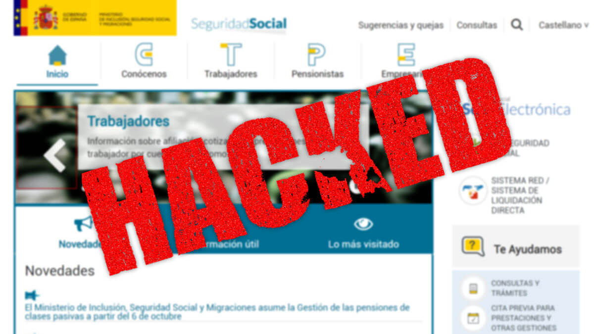 El ataque al SEPE también afecta al Instituto Nacional de la Seguridad Social