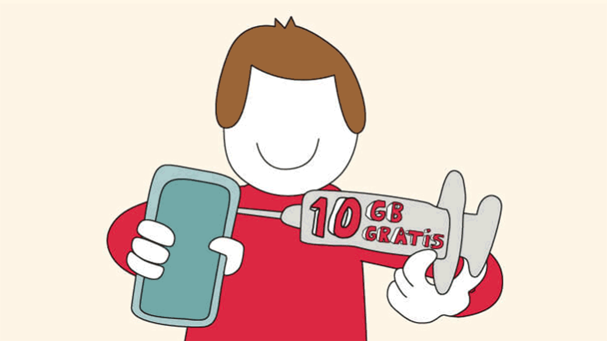 Lowi regala un bono de 10 GB gratis