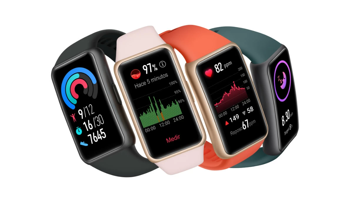 Huawei Band 6: así es la pulsera que pondrá las cosas difíciles a la Xiaomi Mi Band 6