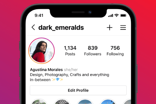 Imagen - Cómo añadir pronombres al perfil de Instagram