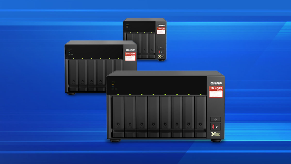 QNAP TS-x73A: un NAS avanzado con AMD Ryzen, doble 2,5 GbE y expansión PCIe