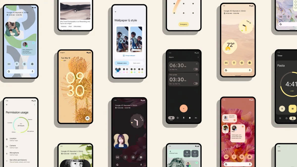 Android 12: ¿cuándo lanzarán la actualización Samsung, Xiaomi, Oppo y demás?