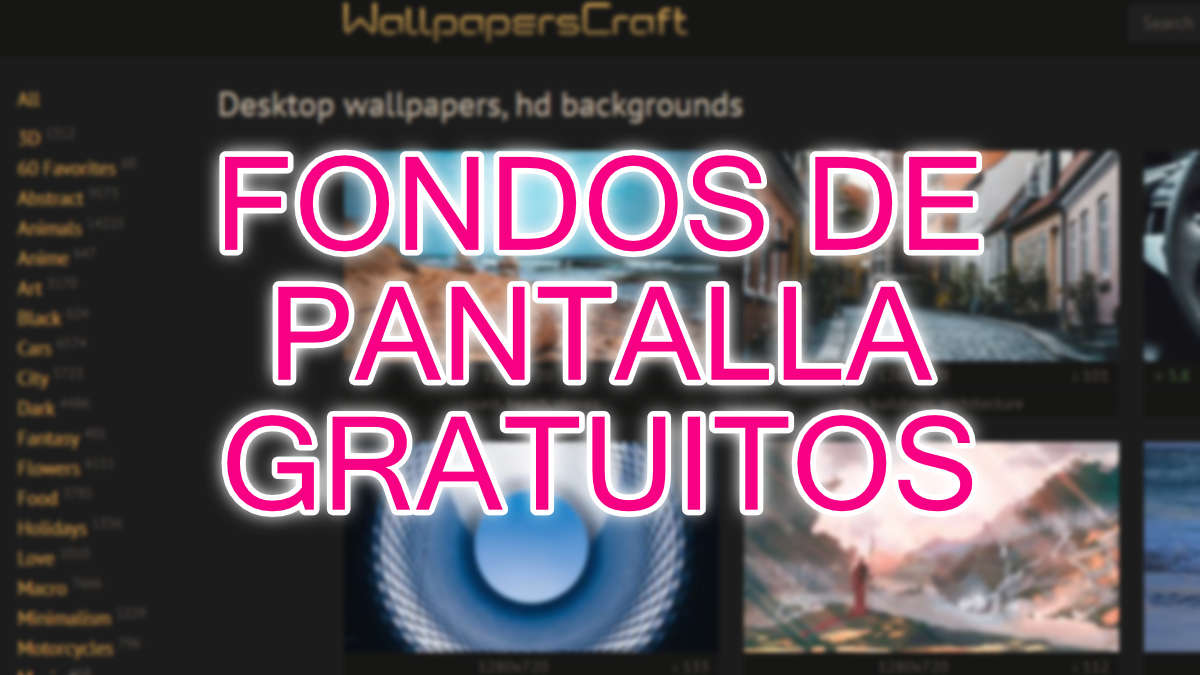 WallpapersCraft, una web para encontrar fondos gratuitos