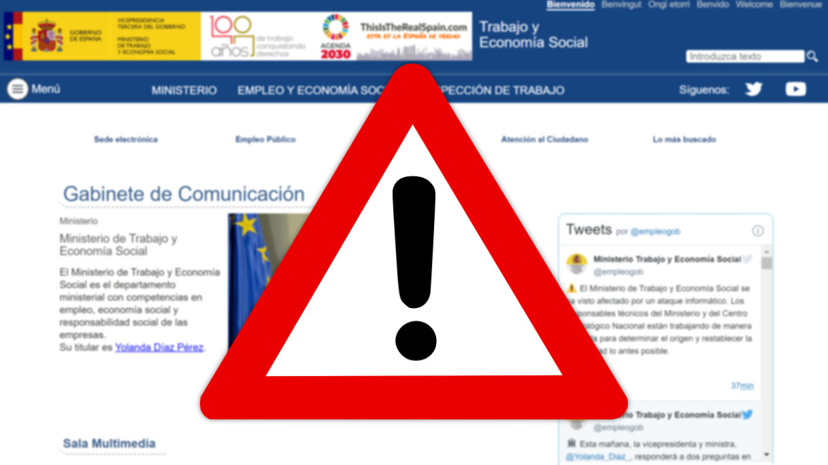El Ministerio de Trabajo es hackeado: problemas por un ataque informático