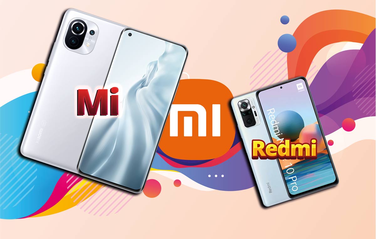 ¿Cuál es la diferencia entre Redmi y Mi?