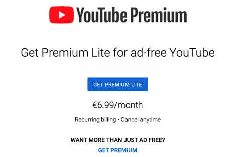 Imagen - YouTube Premium Lite: así podrás ver YouTube sin anuncios