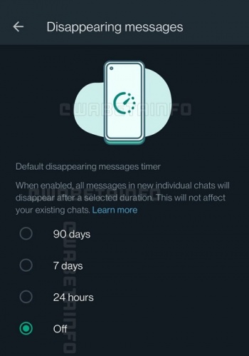 Imagen - WhatsApp: nueva opción para hacer desaparecer los mensajes