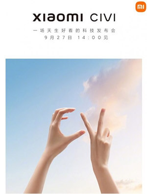 Imagen - Xiaomi Civi: la nueva serie de móviles de la marca china